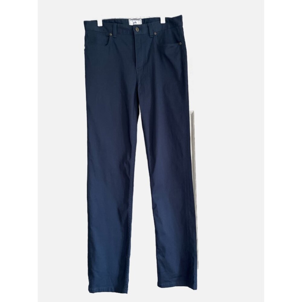 Boys 5-Pocket Pant Navy Blue -  Size 14 Southern Tide